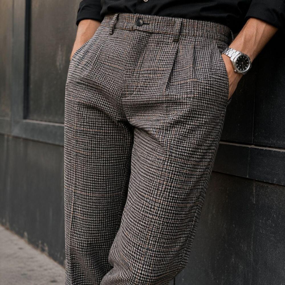 Express mens 34x30 charcoal glen